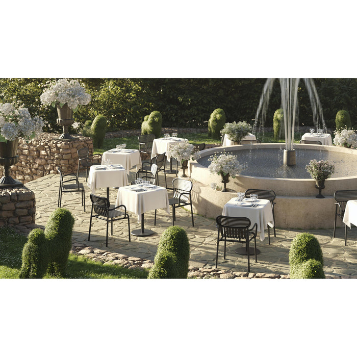 Petite Friture Week-end tuinstoel met armleuningen Ocean Blue