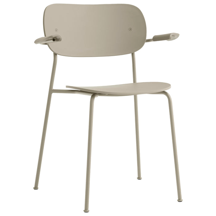 Audo Copenhagen Co tuinstoel met armleuningen olijf