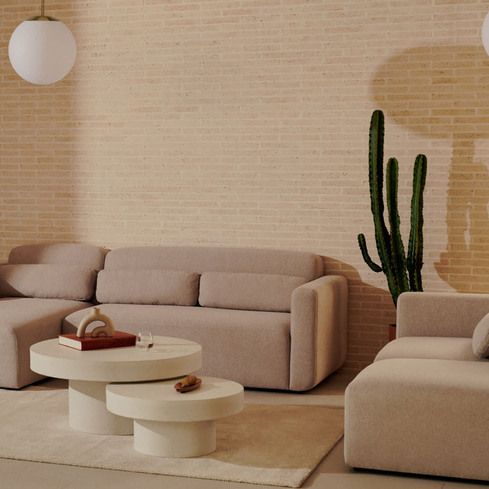 Kave Home - Neom 2-zits module beige 150 cm