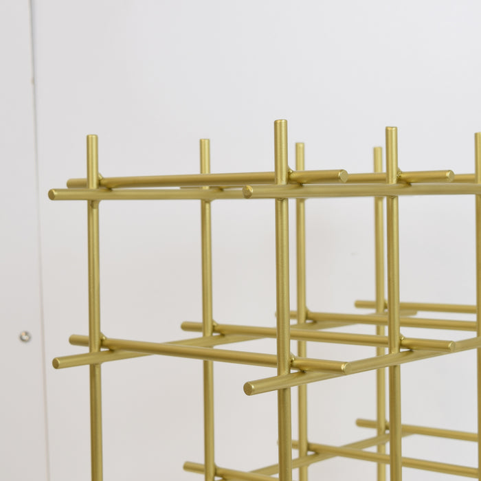 LOFT42 Malbec Wijnrek - 9 flessen - Metaal - Goud