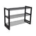 LOFT42 Hall Dubbel schoenenrek - Metaal - Zwart