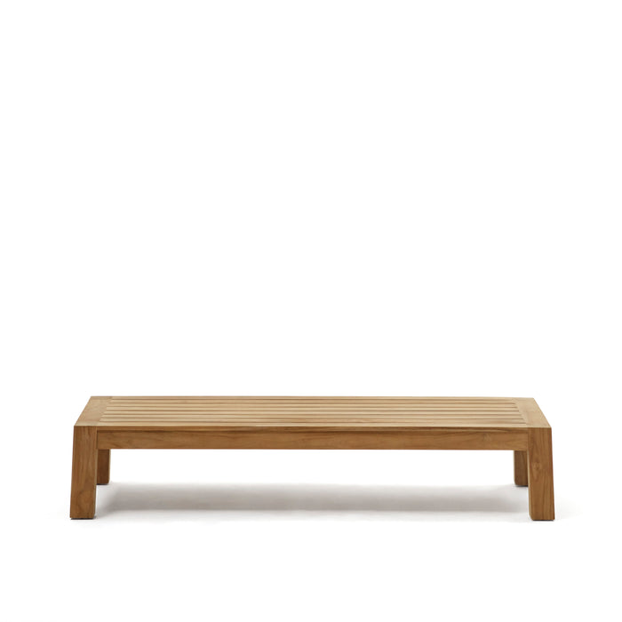 Kave Home - Forcanera salontafel in massief teakhout 150 x 71 cm