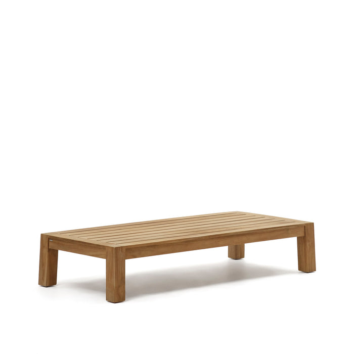 Kave Home - Forcanera salontafel in massief teakhout 150 x 71 cm