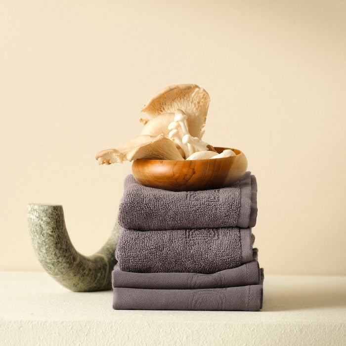 DDDDD theedoek Logo - 60x65 cm - Anthracite - 6 stuks