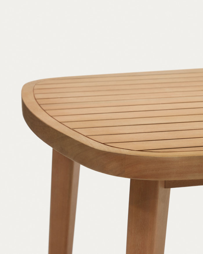 Kave Home - Maset 100% buitentafel in massief eucalyptushout 225 x 100