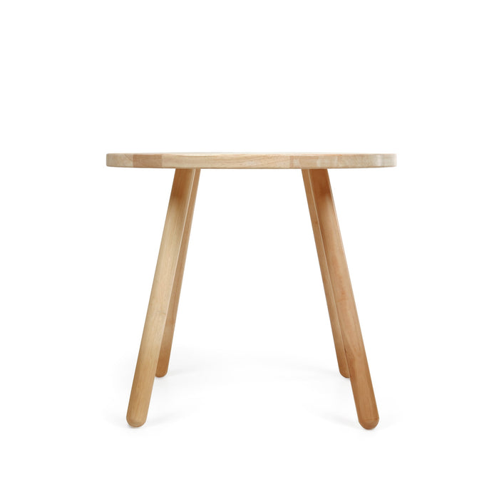 Kave Home - Ronde kindertafel Dilcia in massief rubberhout Ø 55 cm