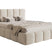 NADUVI Collection Chloe Bedframe 180 x 200 cm - Bouclé - Lichtbeige