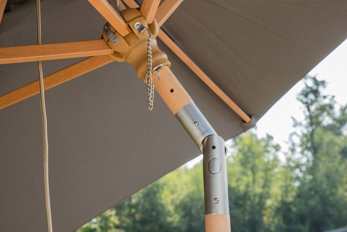 Nest outdoor Edit verstelbare parasol grijs -  Ø 2,5 meter