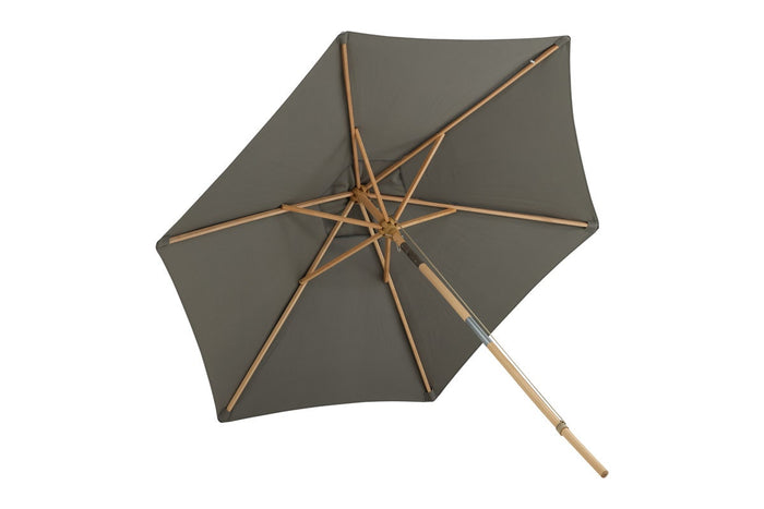 Nest outdoor Edit verstelbare parasol grijs -  Ø 2,5 meter