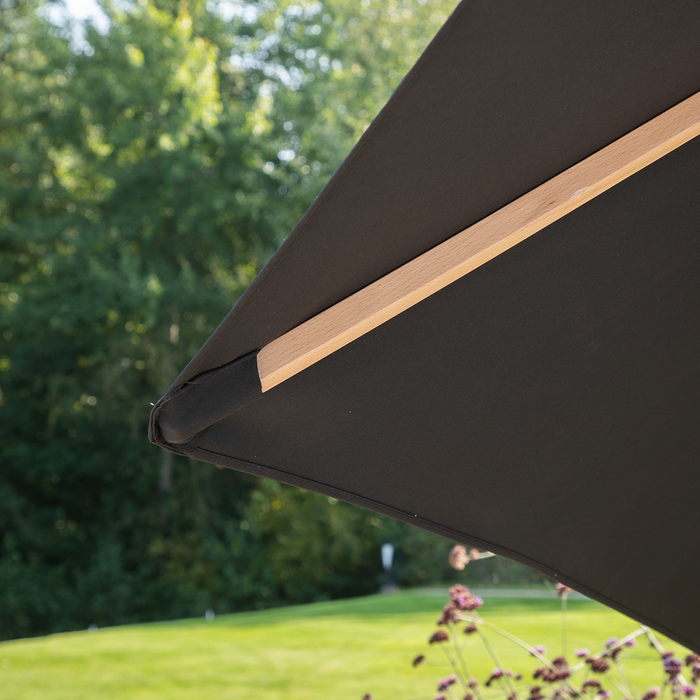 Nest outdoor Edit Parasol Ø250 cm - Zwart