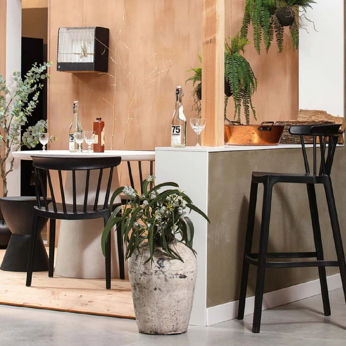 Woood Bliss Spijlenstoel - Zwart