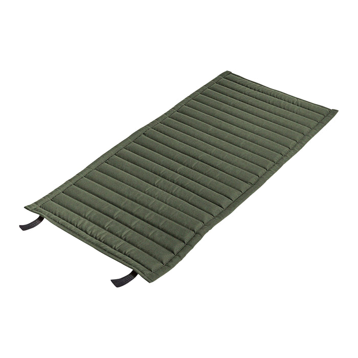 HAY Palissade Quilted Kussen voor Armchair - Olijfgroen