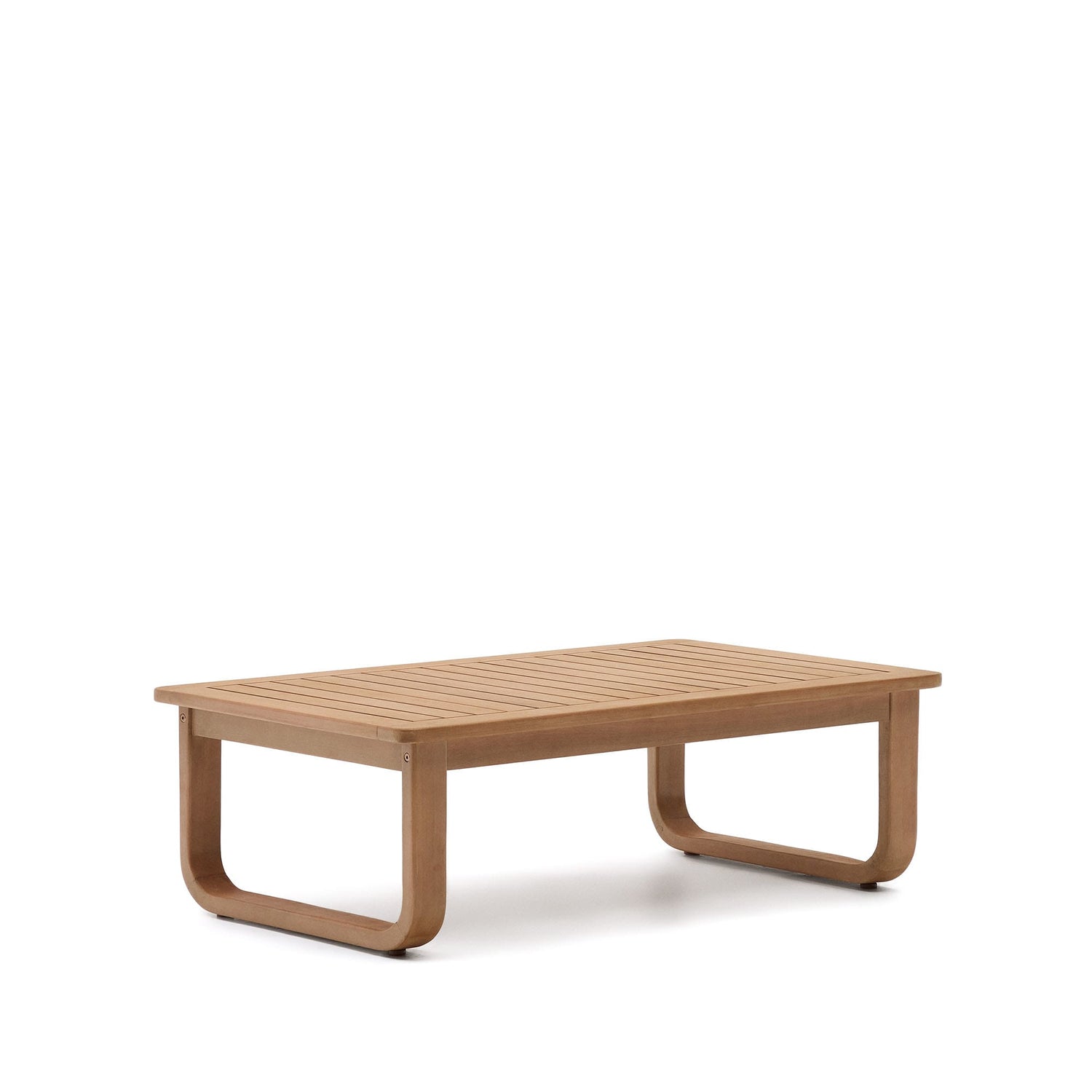 Kave Home - 100% outdoor salontafel Sacaleta in massief eucalyptushout