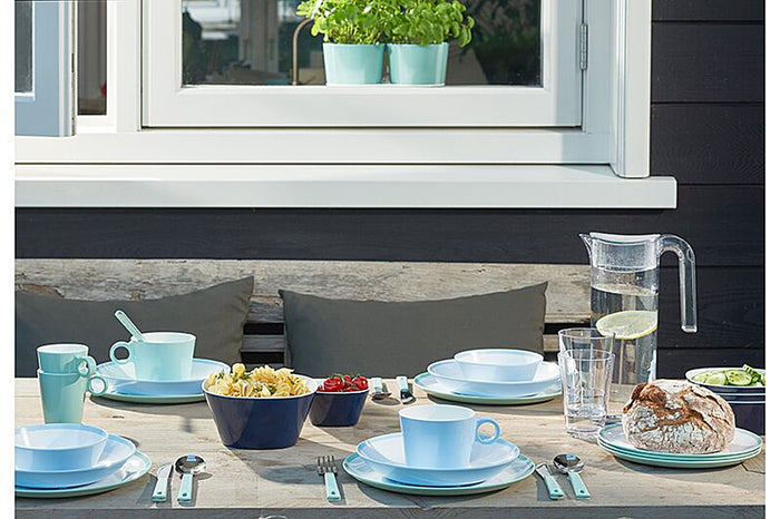 Plat bord Flow 260 mm - wit