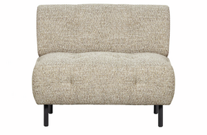 WOOOD Fauteuil Lloyd - Polyester - Naturel Melange - 75x90x90