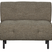 WOOOD Fauteuil Lloyd - Polyester - Donkerbruin Melange - 75x90x90