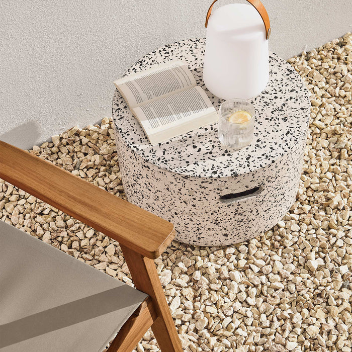Kave Home - Jenell wit terrazzo koffietafel Ø 52 cm