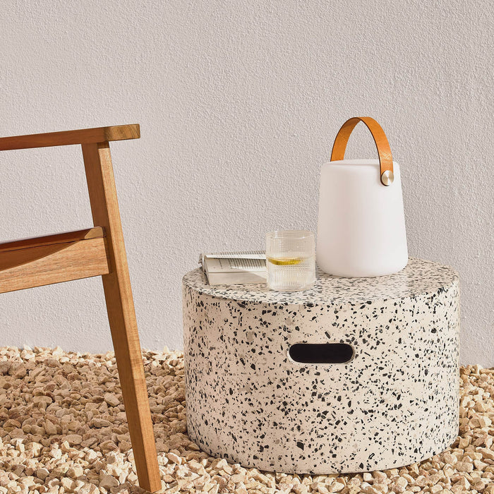 Kave Home - Jenell wit terrazzo koffietafel Ø 52 cm