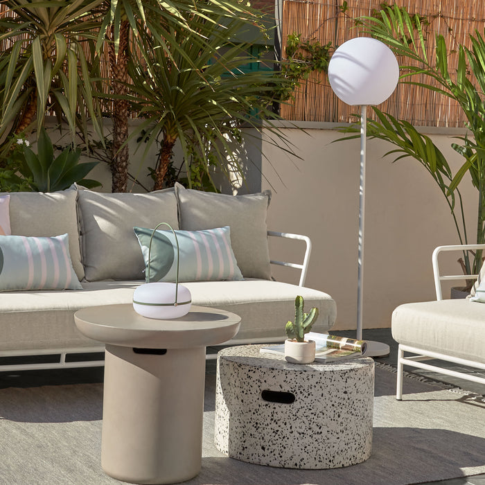 Kave Home - Jenell wit terrazzo koffietafel Ø 52 cm