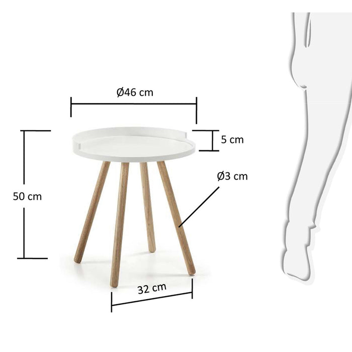 Kave Home Bruk Bijzettafel