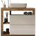 Benvenuto Design Hamburg 92 cm Eiken Staand Wastafel en Onderkast