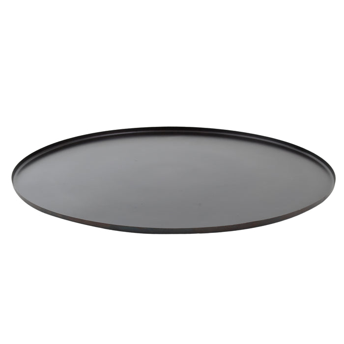 PTMD Cars Black antique iron tray round M