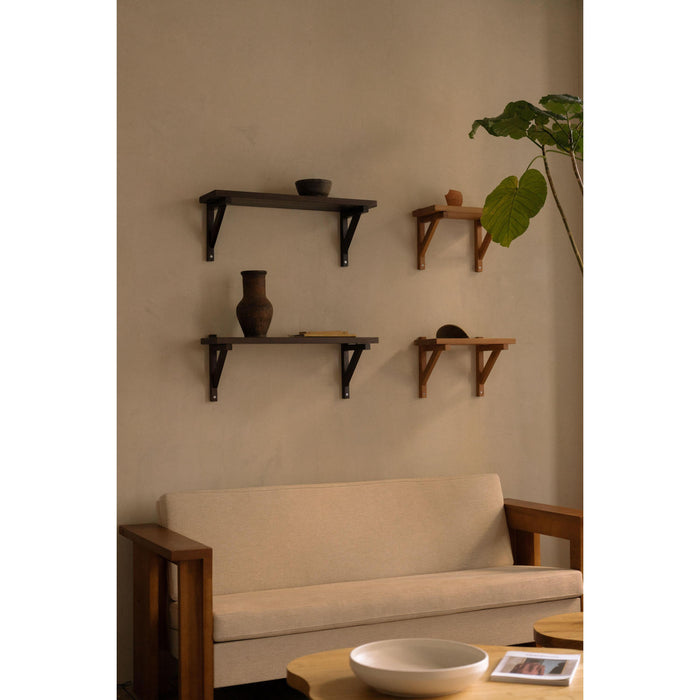 Frama Bracket wandplank small 40 warm bruin