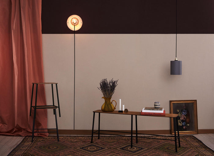 Frama Adam eetbank 120 eiken|zwart