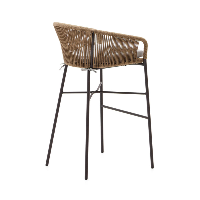 Kave Home - Yanet touwkruk in beige 80 cm hoog