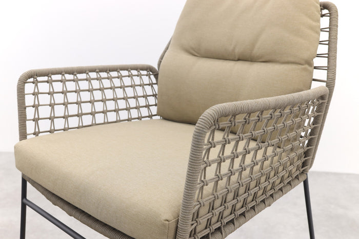 Taste Albano tuinstoel (1 st.) - Taupe|Antraciet