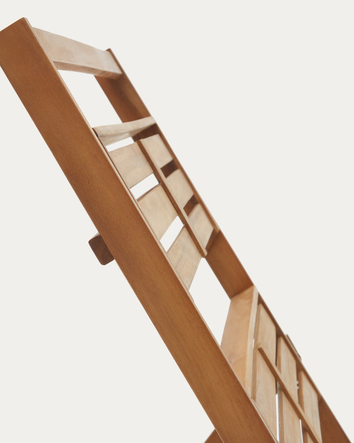 Kave Home - Victora tuinkast gemaakt van massief acaciahout, 70 x 85