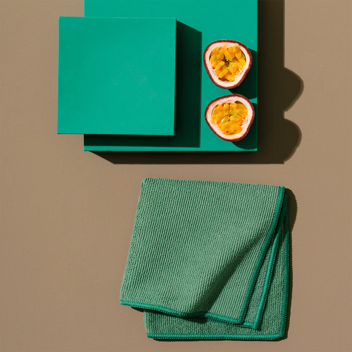 DDDDD microvezeldoek Billie - 30x30 cm - Green - 6 stuks