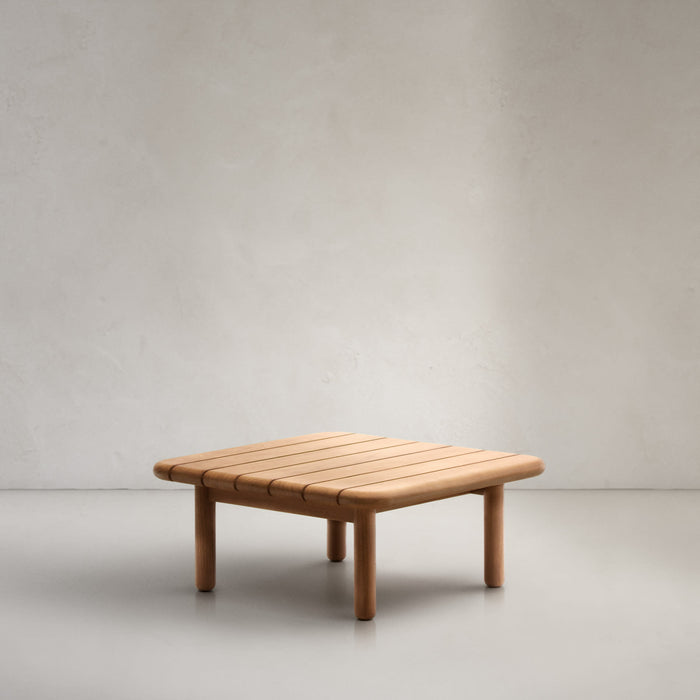 Kave Home - Koffietafel Turqueta van FSC 100% massief teakhout 70 x 70