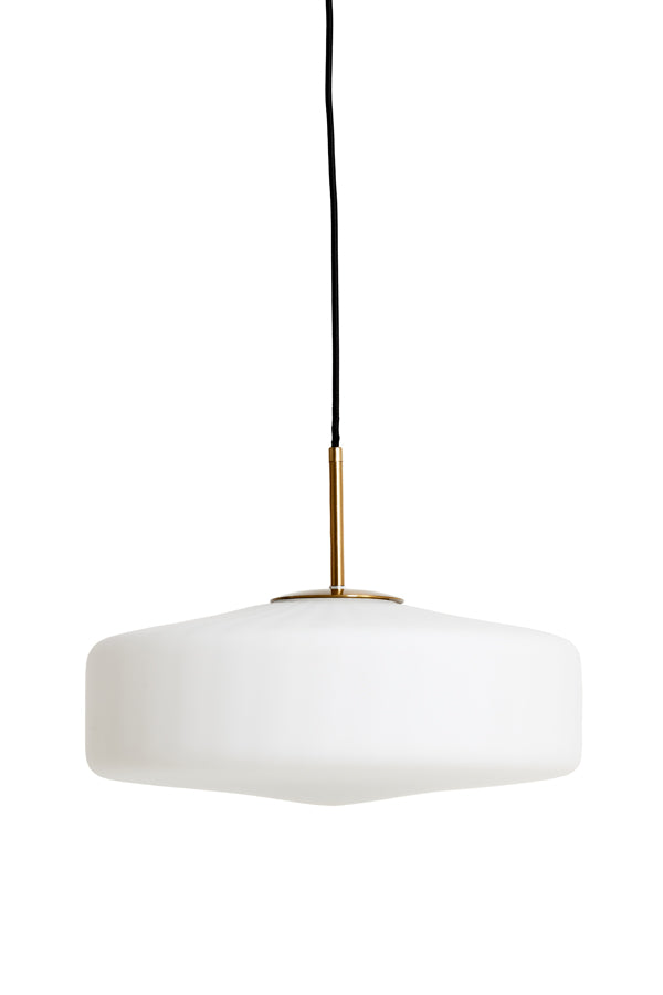 Light & Living - Hanglamp PLEAT - Ø40x17cm - Wit