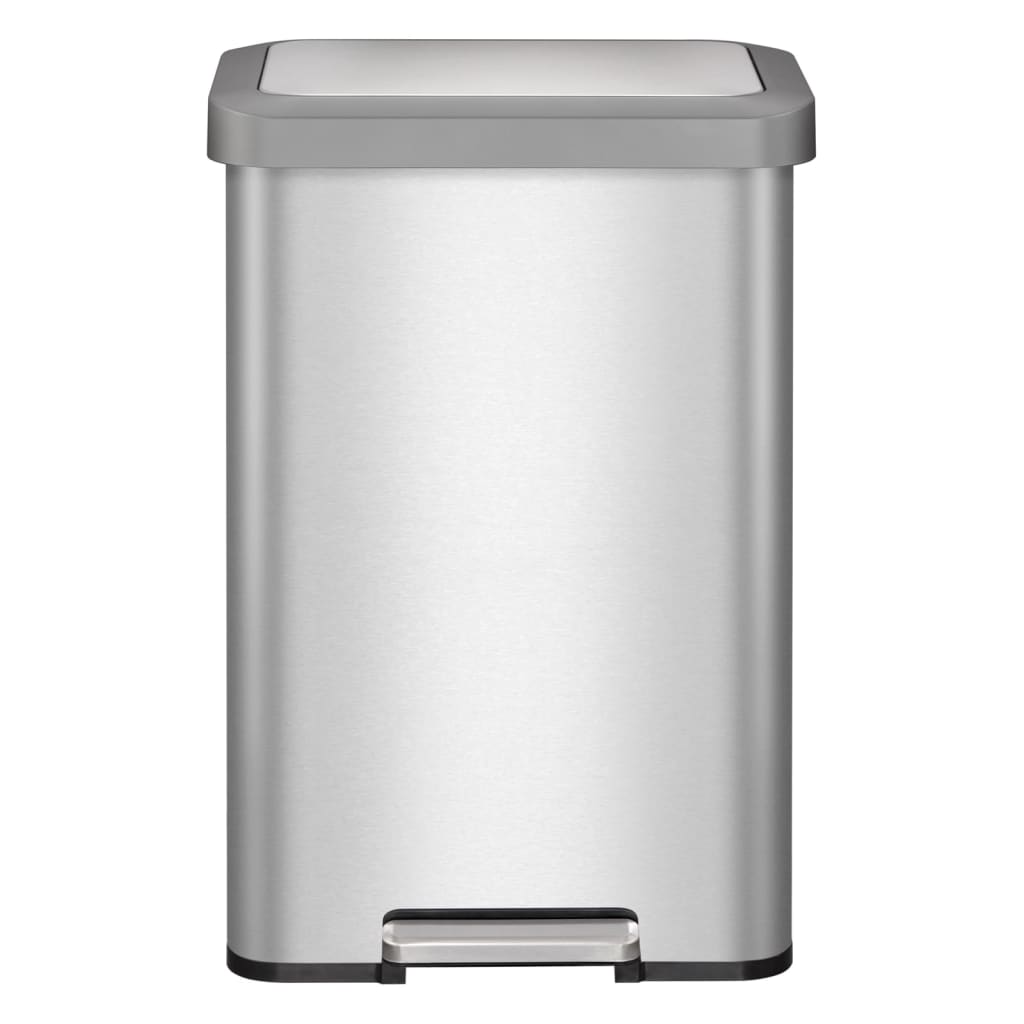 EKO Pedaalemmer Cozy 45 L matzilverkleurig