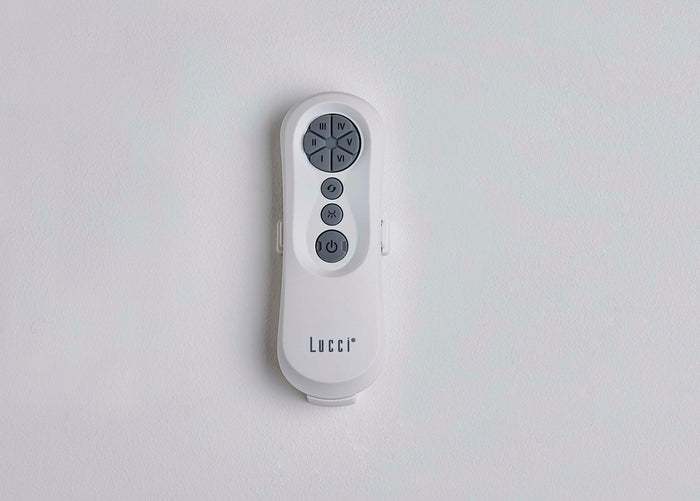 Lucci Air Plafondventilator Riviera Zwart 12Watt Led Ø 132cm Incl.