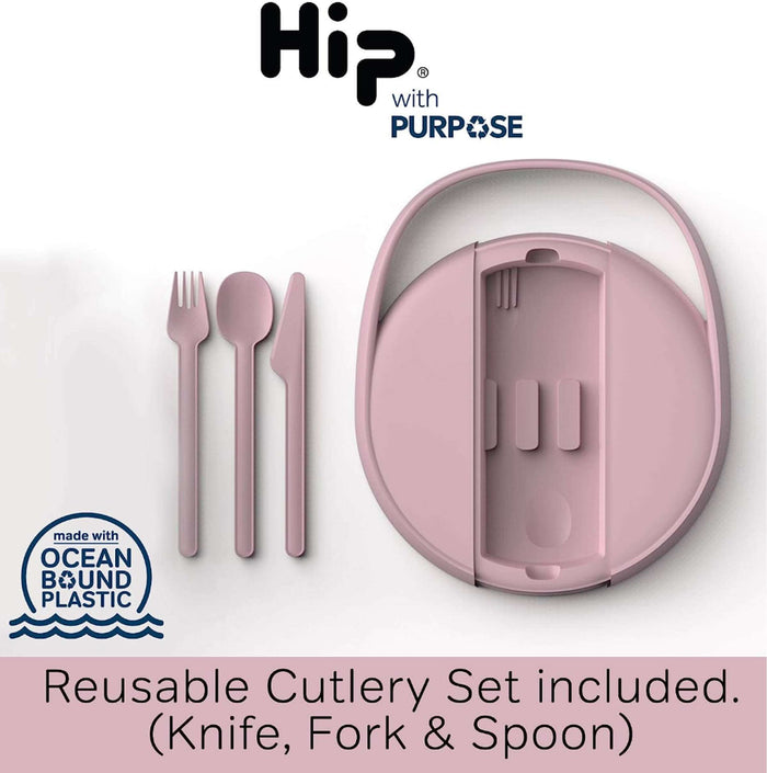 HIP OBP Clutch Lunchbox met Bestekset
