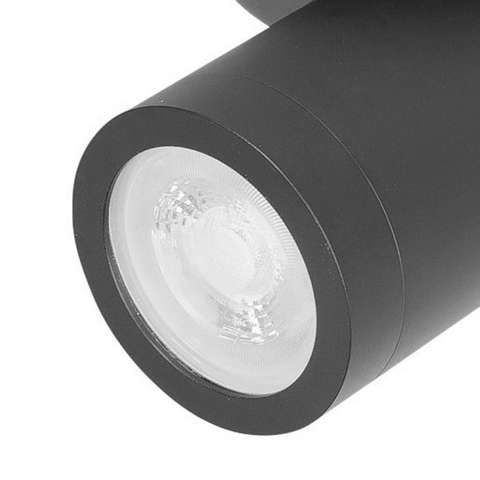 HighLight opbouwspot Oliver 2L balk - zwart