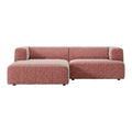 by fonQ Brick Hoekbank met Chaise Longue Links - Rosewood