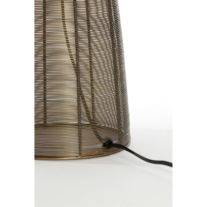 Light & Living Tafellamp Aboso - Brons - Ø24cm