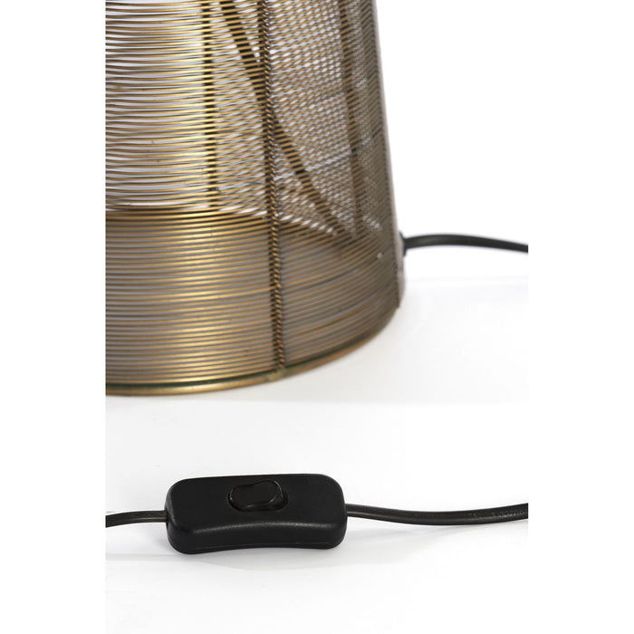 Light & Living Tafellamp Aboso - Brons - Ø24cm