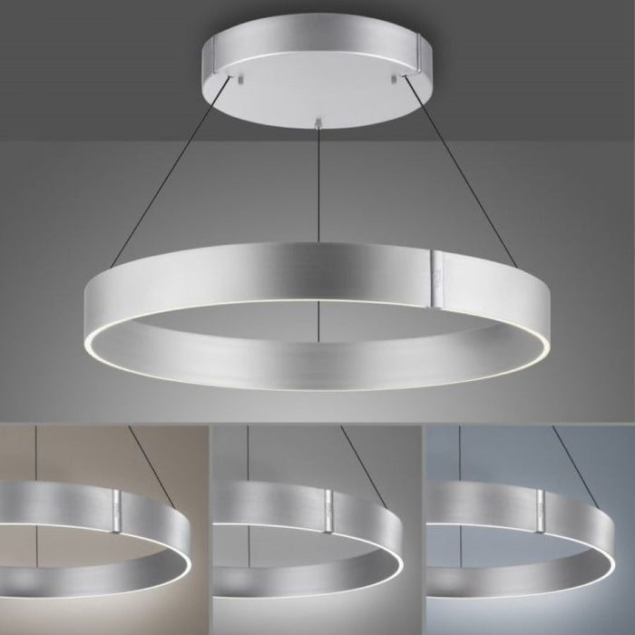Neuhaus PURE® Hanglamp PURE®-E-CLIPSE e-Lift  Aluminium  Ø 70cm incl.