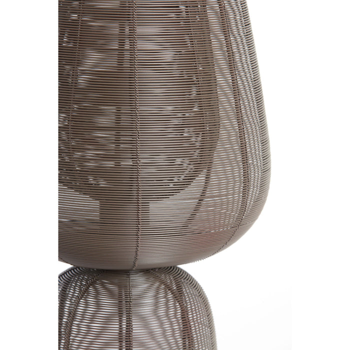 Light & Living Tafellamp Aboso - Bruin - Ø24cm