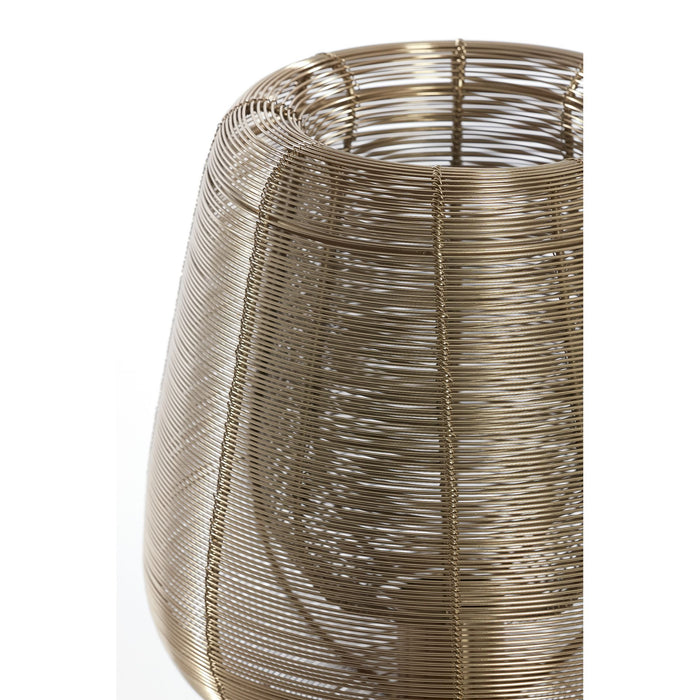 Light & Living Tafellamp Aboso - Goud - Ø24cm