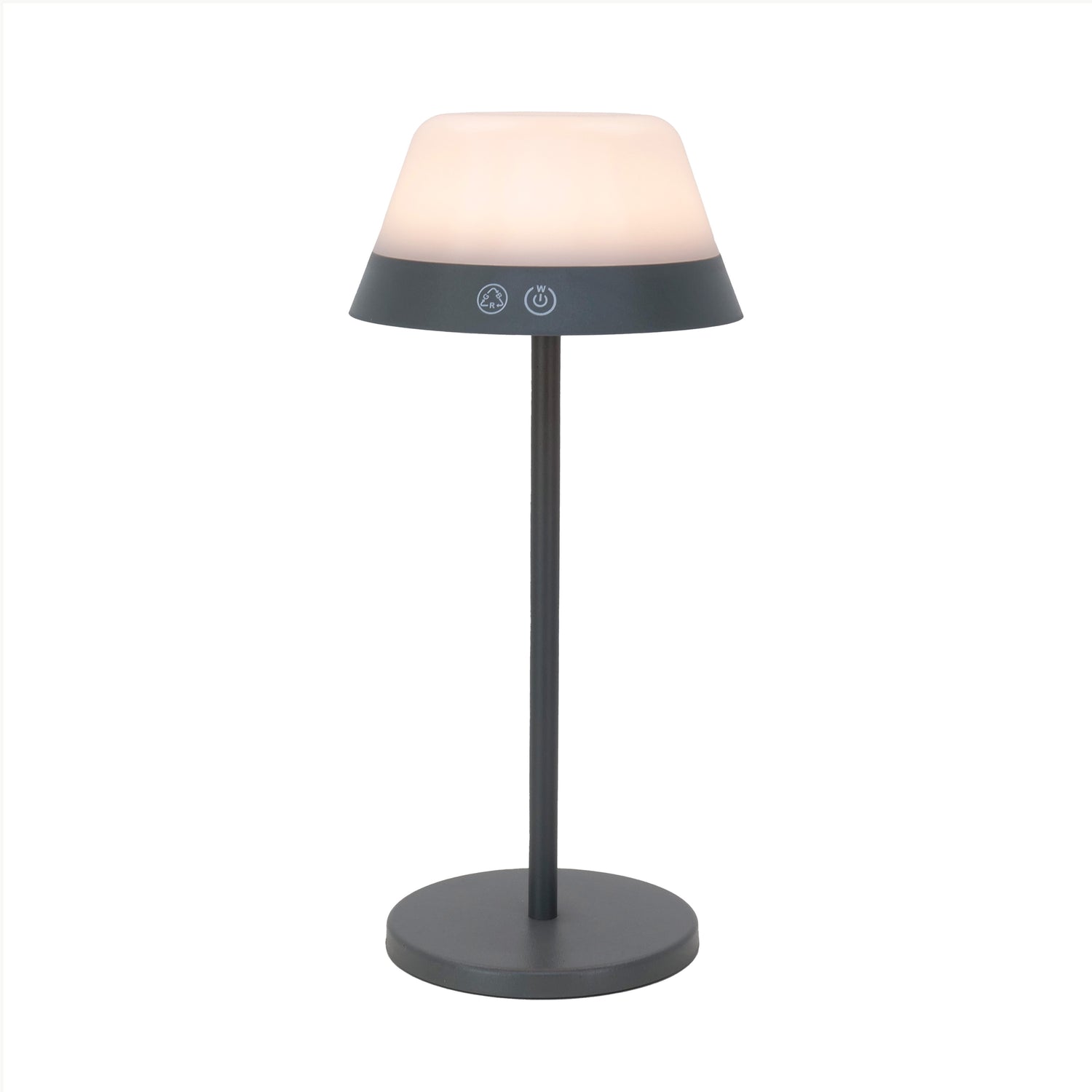 EGLO Meggiano Tafellamp - 32 cm - Grijs|Wit