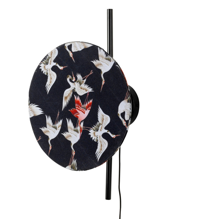 Puur Pamela wandlamp - zwart