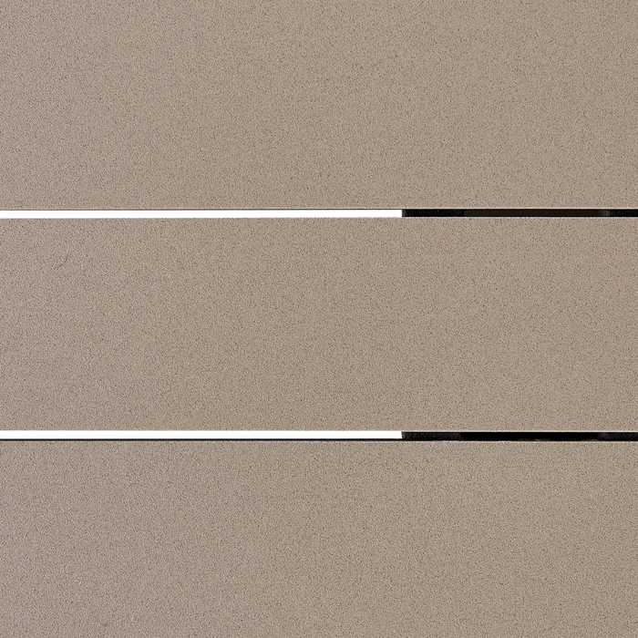 Beliani - CASCAIS - Tuintafel - Beige - 105 x 200 cm - Aluminium