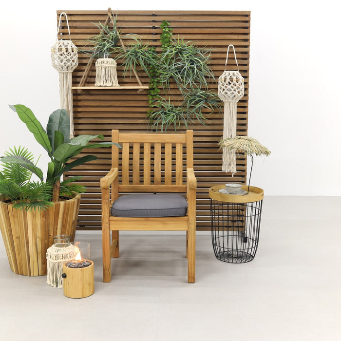 VDG LF Patrick teak houten tuinstoel