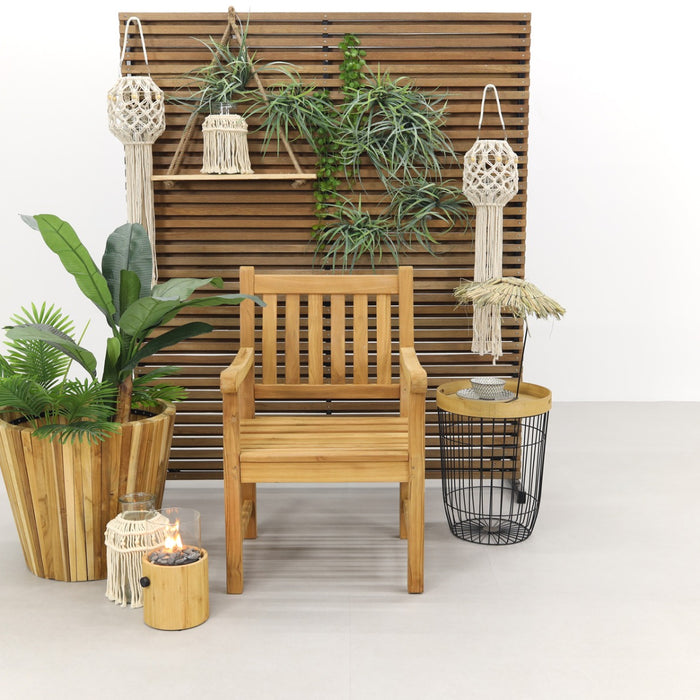 VDG LF Patrick teak houten tuinstoel