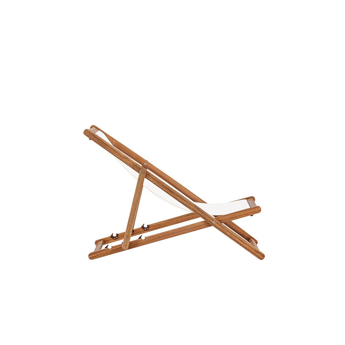 Nest outdoor Bern Inklapbare Houten Tuinstoel - Wit